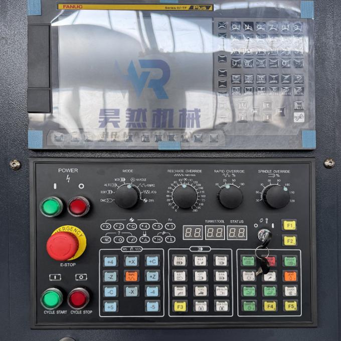 Double Spindle Slant Bed Tự động Cnc Lathe TCK56Y Với Sub Spindle Drive Cnc Lathe quay 2