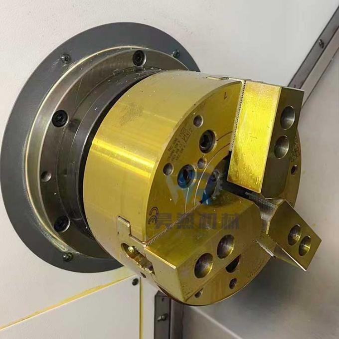 Double Spindle Slant Bed Tự động Cnc Lathe TCK56Y Với Sub Spindle Drive Cnc Lathe quay 3