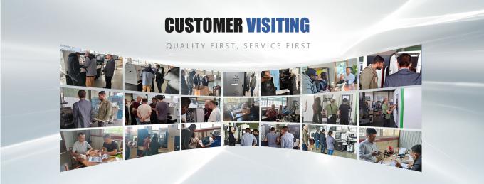 Double Spindle Slant Bed Tự động Cnc Lathe TCK56Y Với Sub Spindle Drive Cnc Lathe quay 9