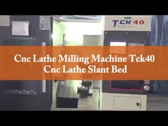 máy quay CNC tck40 với máy cắt bay