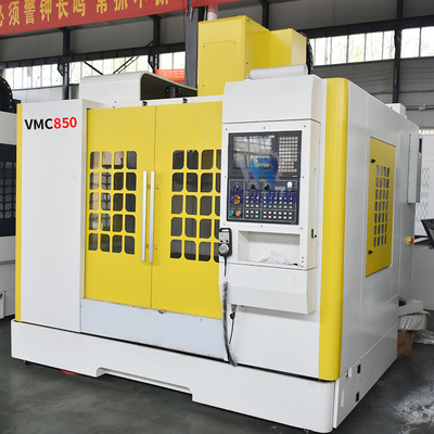 Nhà phân phối máy trung tâm chế biến phay thẳng đứng 3 trục VMC850 với bộ điều khiển FNK