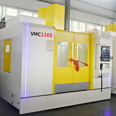 Máy phay đứng mini CNC 5 trục nằm ngang VMC1165 để gia công kim loại