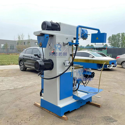Máy phay đa năng có tháp pháo ngang dọc với bàn quay 590mm / phút