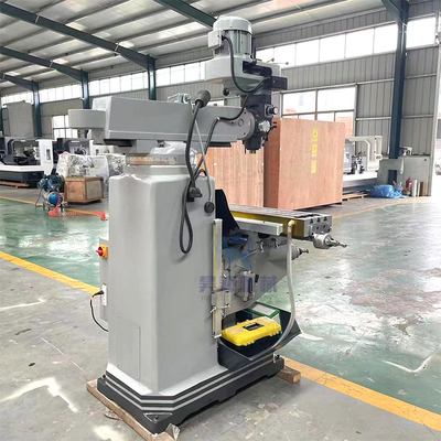Máy phay đa năng khoan tháp đứng có đầu xoay