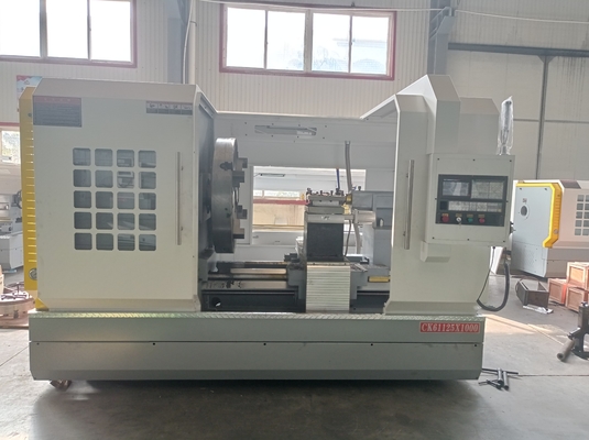 Máy tiện CNC bằng thép không gỉ CKNC61125 Máy làm bộ phận kim loại
