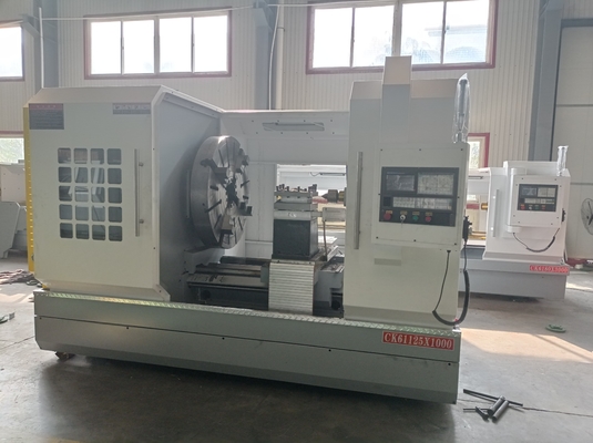 Máy tiện CNC bằng thép không gỉ CKNC61125 Máy làm bộ phận kim loại