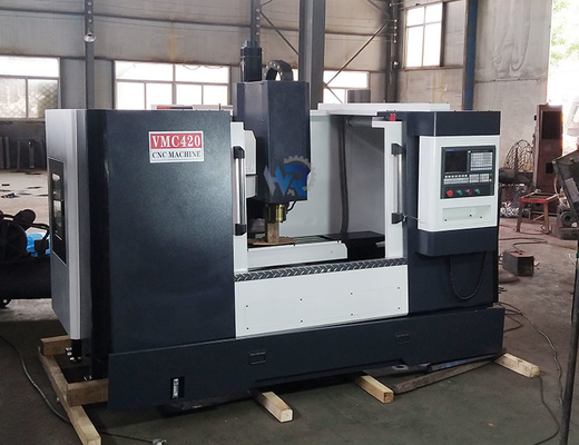 Máy xay trung tâm gia công dọc CNC tùy chỉnh VMC420 380V 50HZ