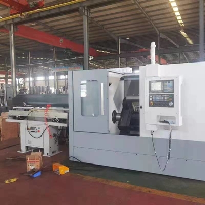 Máy quay CNC độ chính xác cao giường nghiêng ngang TCK46P