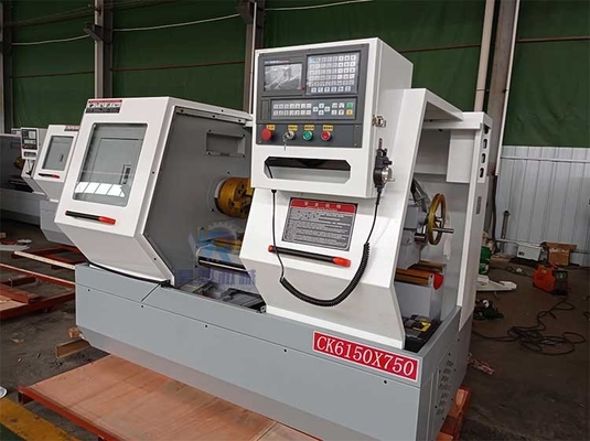 CK6150-750mm máy quay CNC 220V máy quay giường phẳng