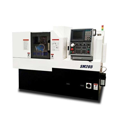 SM205 loại Thụy Sĩ tự động CNC máy quay ngang màu trắng