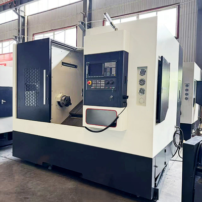 Máy quay CNC 700mm Z Axis Travel với 12 máy giữ công cụ trạm 8 "Hydraulic Chuck Workpieces