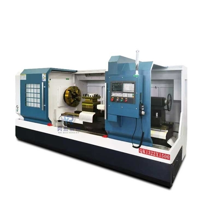 Độ chính xác cao đường ngang CNC ống dây xoắn ốc QK1322-1500 Với 500MM Max cắt chiều dài