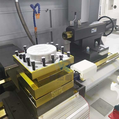 Qk1322 Double Chuck Horizontal Flat Bed Tự động CNC Pipe Threading máy quay cho kim loại