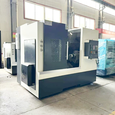 Double Spindle Slant Bed Tự động Cnc Lathe TCK56Y Với Sub Spindle Drive Cnc Lathe quay